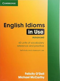 English Idioms in Use Advanced