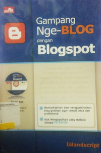 Gampang Nge-Blog Dengan Blogspot