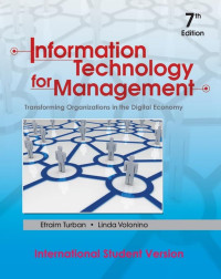 Information Technology For Management