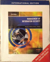 Management Of Information Security