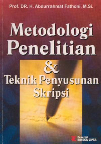 Metodologi penelitian & Teknik Penyusunan Skripsi