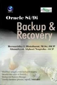 Oracle 8i/9i Backup dan Recovery