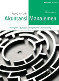 Pengantar Akuntansi Manajemen