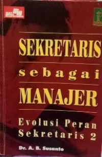 Sekretaris Sebagai Manajer