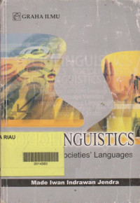 Sociolinguistic ( The Study Of societes'Languages )