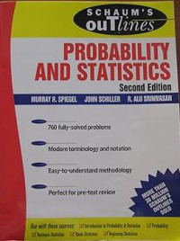 Theory And Problems Of Probability And Statistics