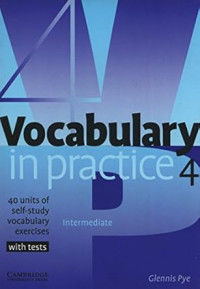 Vocabulary in practice 4 Intermediate