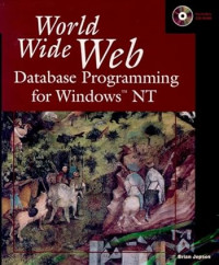 World Wide Web DataBase Programming For Windows NT