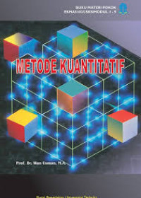 Image of METODE KUANTITATIF