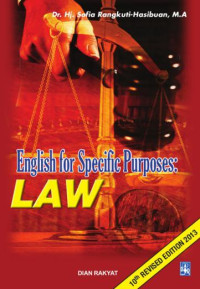 English For Specific Purposes LAW