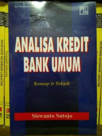 Analisa Kredit Bank Umum