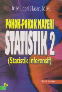 Pokok-Pokok Statistik 2 (Statistik Inferensif)