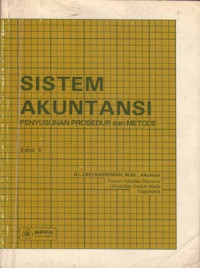 Sistem Akutansi Penyusunan Prosedur dan Metode